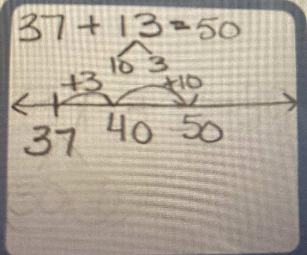 problem solving using number lines